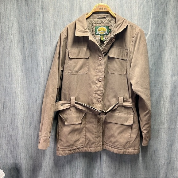 Cabelas sued like winter jacket size Large - Picture 9 of 10